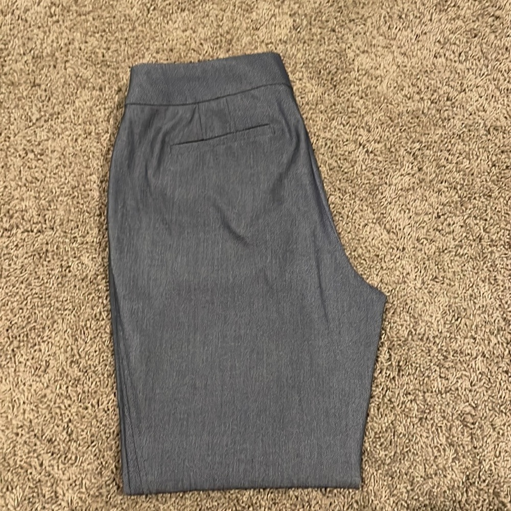 Flat Front Loft Julie Straight Leg Trousers